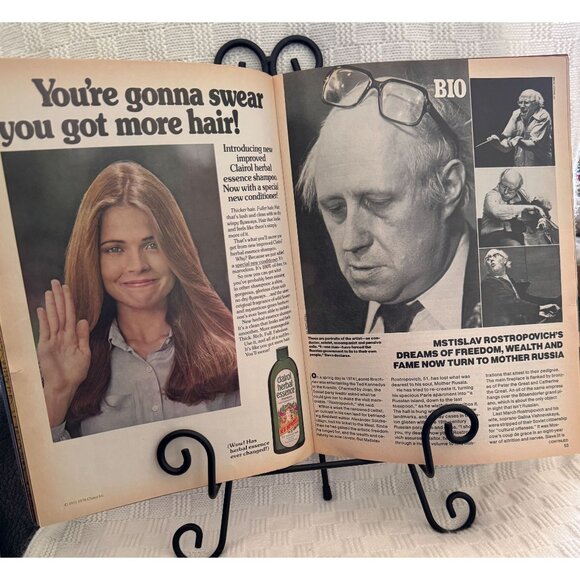 Vintage People Magazine 10/9/78 Issue Featuring Jaclyn Smith, Roberta Flack, Sop - Picture 4 of 7